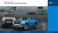 VW - SSP 738_The Amarok 2023 – Driver assist systems - Self Study Programme 